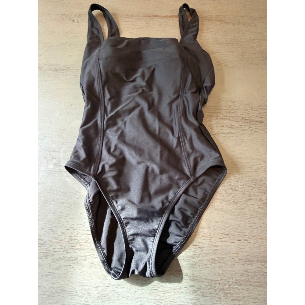 black APT 9 one piece swimsuit size 8 - Picture 1 of 2